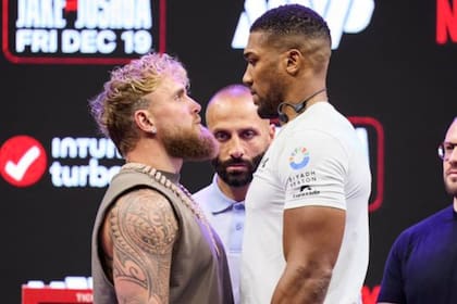 Anthony Joshua tendría una doble ventaja contra Jake Paul, por tamaño y habilidad (Archivo-X/@jakepaul)