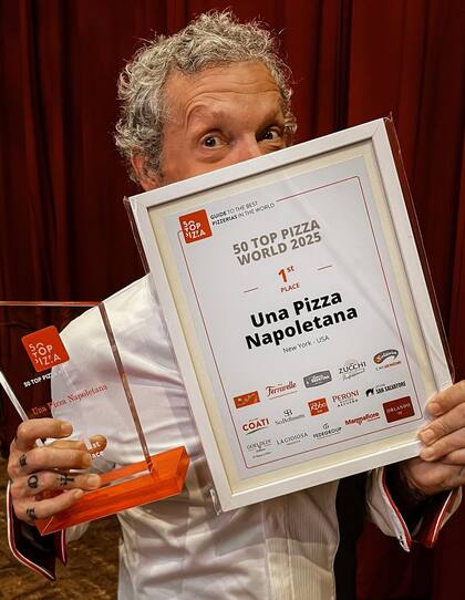 Anthony Mangieri de Una Pizza Napoletana (Instagram @unapizzanapoletana)