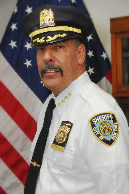Anthony Miranda es el sheriff de Nueva York desde mayo de 2022