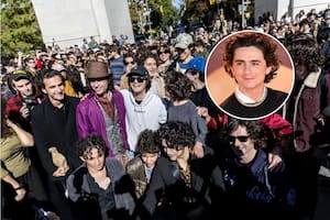 Anthony Po llevó a cabo un concurso de imitadores del actor Timothée Chalamet en Nueva York (Canva)