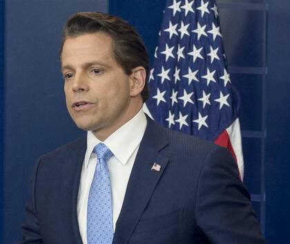 Anthony Scaramucci, vocero de la Casa Blanca