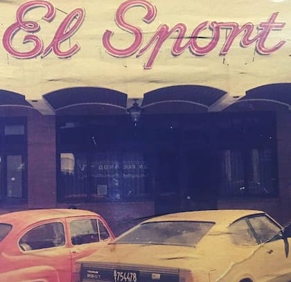Antigua fachada de El Gran Sport.