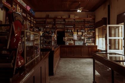Antiguo almacén en el pueblo de Copetonas, en Tres Arroyos