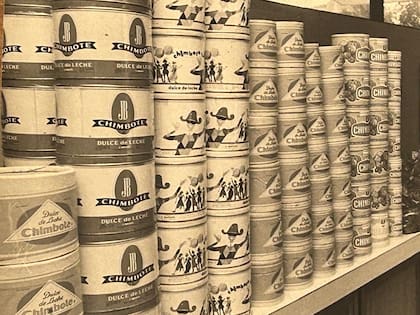 Antiguos potes de dulce de leche Chimbote