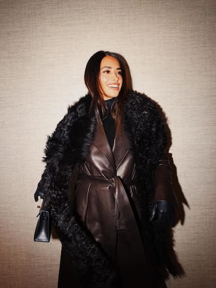 Anto Roccuzzo causou sensação com seu look para uma noite na Broadway (Foto: Instagram @antonelaroccuzzo)