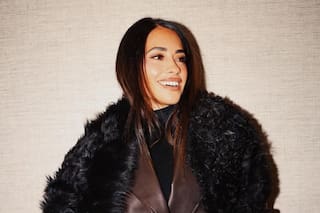 Anto Roccuzzo deslumbró en Nueva York con un look de lujo para enfrentar las bajas temperaturas