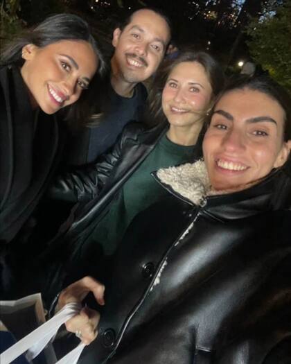 Anto Roccuzzo disfrutó de Nueva York con sus amigos