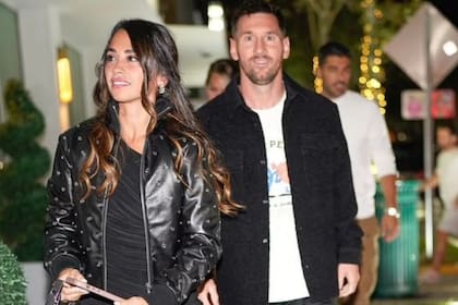 Anto Roccuzzo y Leo Messi salieron de fiesta en Miami y una famosa actriz los delató