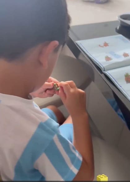 Anto y Ciro jugando juntos (Captura: Instagram)