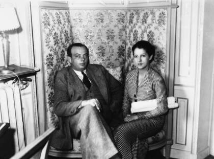 Antoine De Saint-Exupéry y su esposa, Consuelo Gómez Carrillo, en París: el matrimonio capeó tempestades en los casi 13 años que duró la relación