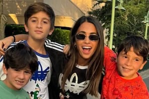 Antonela Roccuzzo compartió fotos de su cumpleaños y un detalle en Ciro preocupó a todos