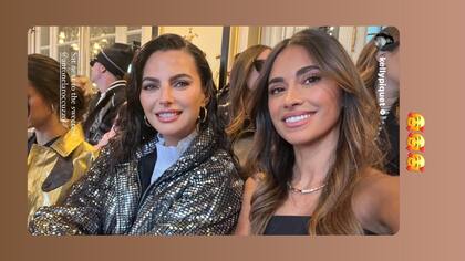 Antonela Roccuzzo junto a Kelly Piquet (Foto: Instagram/@antonelaroccuzzo)