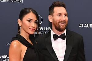 El piropo de Georgina Rodríguez a Anto Roccuzzo por su look durante la premiación a Messi