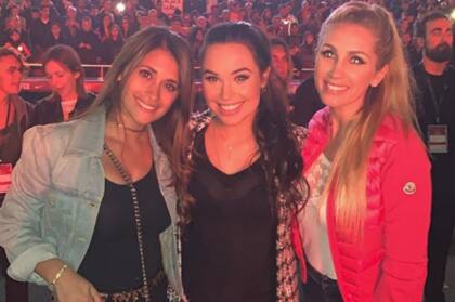 Antonela Rocuzzo, Ainé Coutinho y Sofía Balbi