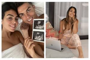 Antonela vio la foto de Cristiano y Georgina y manifestó su apoyo ante la noticia