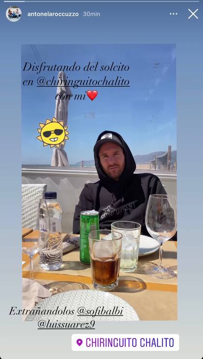 Antonela y Leo salieron a almorzar a un clásico lugar de Casteldefels