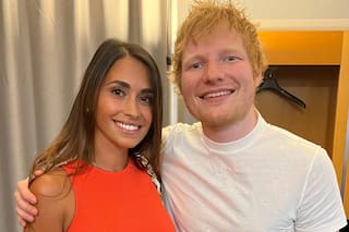 El look canchero que eligió Anto Roccuzzo para el recital de Ed Sheeran y el detalle que no pasó desapercibido