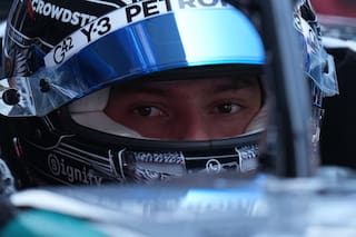 Antonelli y Russell hacen 1-2 de Mercedes en la última práctica del GP de Japón