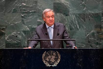 El secretario general de la ONU, Antonio Guterres, es otro de los nombres que suenan para el Nobel de la Paz