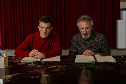 Antonio Banderas y Oscar Martínez