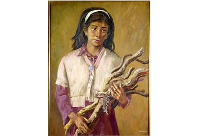 La Leñerita, Antonio Berni, 1954