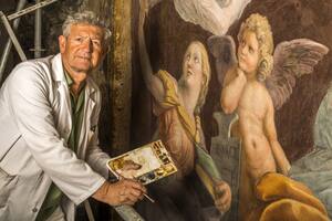 Antonio Forcellino el resturaador de Las Silfides de Rafael