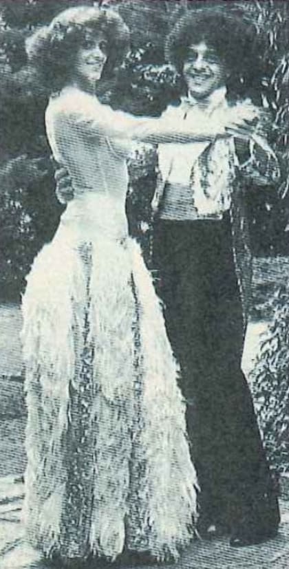 Antonio Gasalla y Valeria Lynch en una imagen de 1978