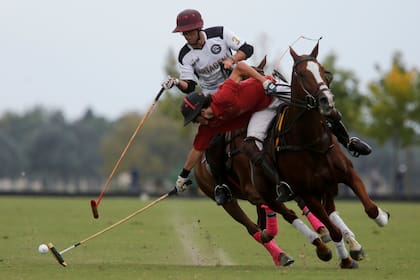 Antonio Heguy, en acción en la Copa República Argentina