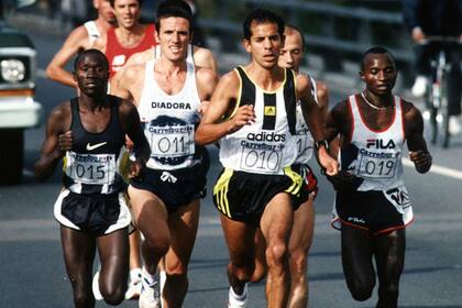 Antonio Silio en la Maratón Carrefour