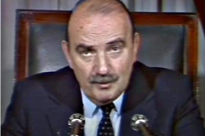 Antonio Tróccoli, ministro del Interior entre diciembre de 1983 y septiembre de 1987