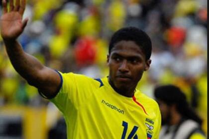 Antonio Valencia, máxima figura ecuatoriana