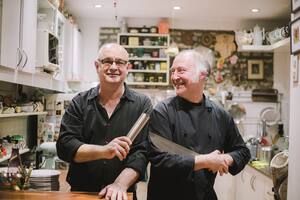 Antosh y Jorge, los anfitriones