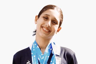 La promesa de la natación que surca el agua al ritmo del rock & roll