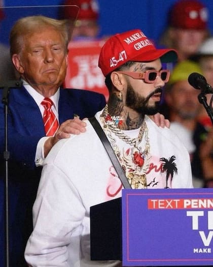 Anuel le pide a sus seguidores en Instagram que voten por Donald Trump