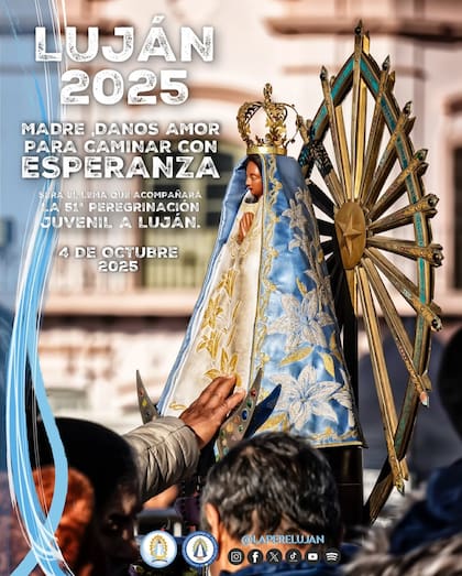 Anuncio de la 51° Peregrinación Juvenil a Luján