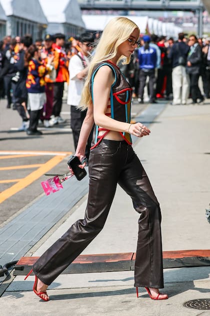 Anya Taylor-Joy, una de las celebridades presentes en el Gran Premio de Japón