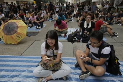 Los manifestantes piden que Pekín levante sus restricciones al sufragio universal en Hong Kong