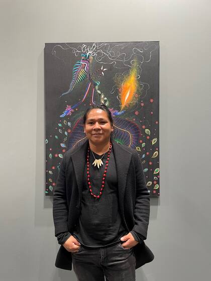 "Aparecen muchos curadores presentándose como salvadores", advierte Rember Yahuarcani en ARCO