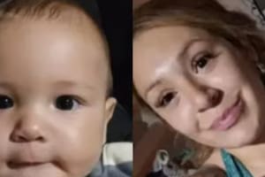 Aparecieron el bebé de cuatro meses y su mamá en Río Negro