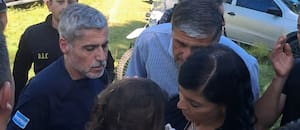 Las primeras imágenes tras el hallazgo de Esmeralda en Cosquín