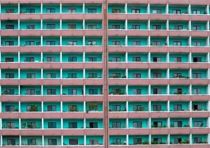 Apartamentos en el centro de Pyongyang