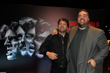 Apasionados por la televisión y por el teatro, Guido Kaczka y Darío Barassi no se perdieron el estreno