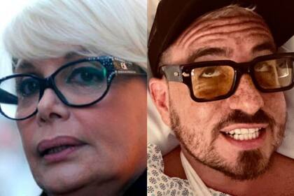 Apenas se enteró del accidente, Carmen Barbieri viajó a Brasil para estar junto a su hijo en este difícil momento