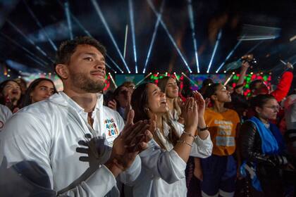 Apertura de los Juegos Olimpicos .