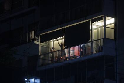 Aplausos en Almagro para agradecer al personal de la salud