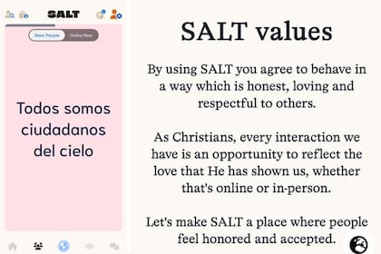 Aplicación de citas SALT
(Foto: captura de pantalla)