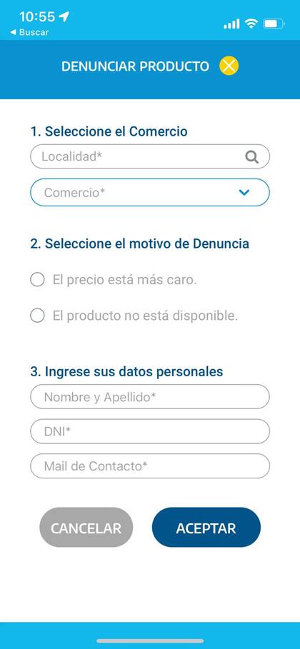 App de precios justos