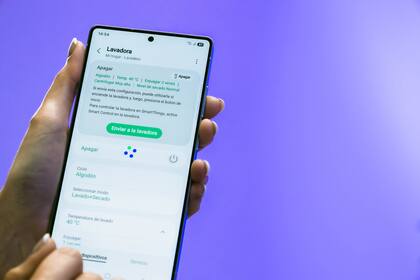 App SmartThings de Samsung.