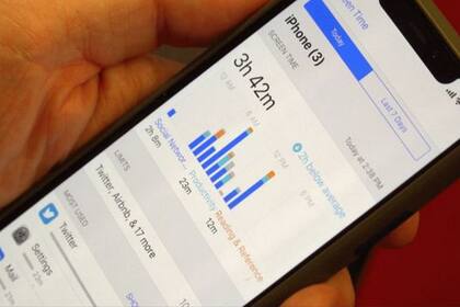 Apps como Screen Time te hacen un resumen de cómo y cuánto usas el celular