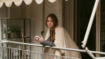 April ha pasado los últimos 10 años controlando su temperatura corporal para la anticoncepción (FOTO: APRIL)